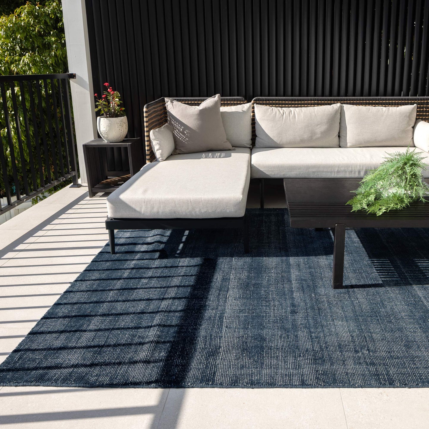 Harbour Steel Indoor Outdoor Rug